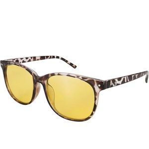 Yellow polarized night driving glasses